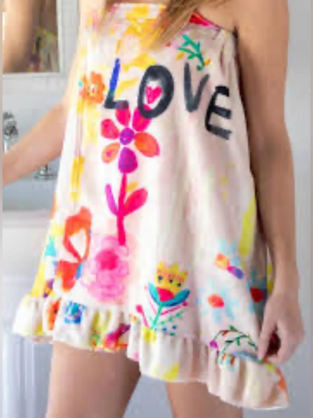 Natural Life Cozy Spa Towel Wrap in Chirp Floral Print
